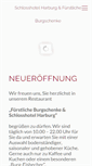 Mobile Screenshot of burgschenke-harburg.de